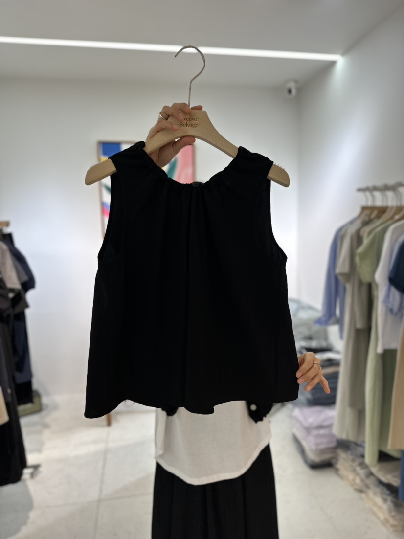 WEAUE SELVAGE直郵韓國代購女裝新品休閑時尚職業吊帶背心WEAUE SELVAGE吊帶/背心圖色2