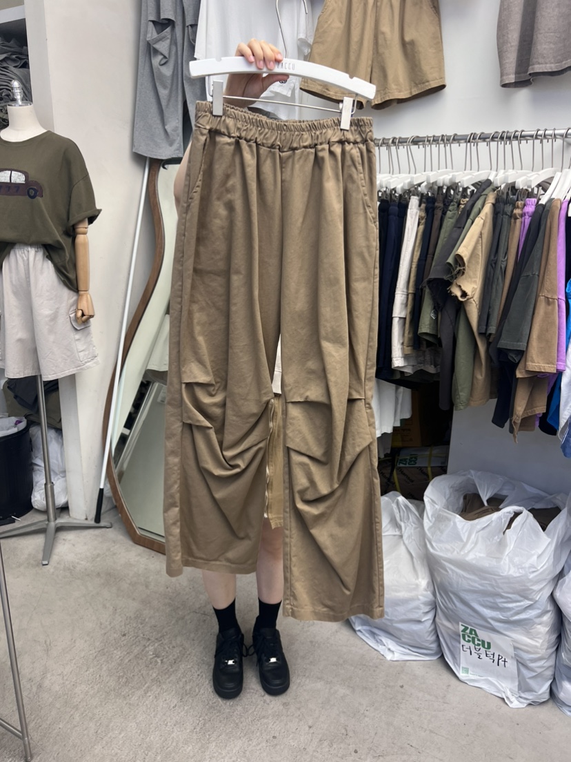 ZACCU直郵韓國代購女裝新品時尚職業人氣熱賣24春夏休閑褲ZACCU休閑褲圖色2