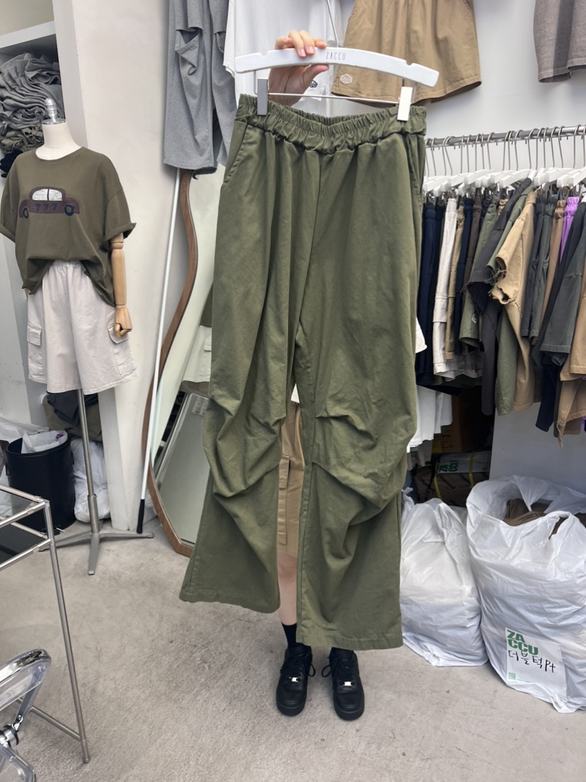 ZACCU直郵韓國代購女裝新品時尚職業人氣熱賣24春夏休閑褲ZACCU休閑褲圖色3