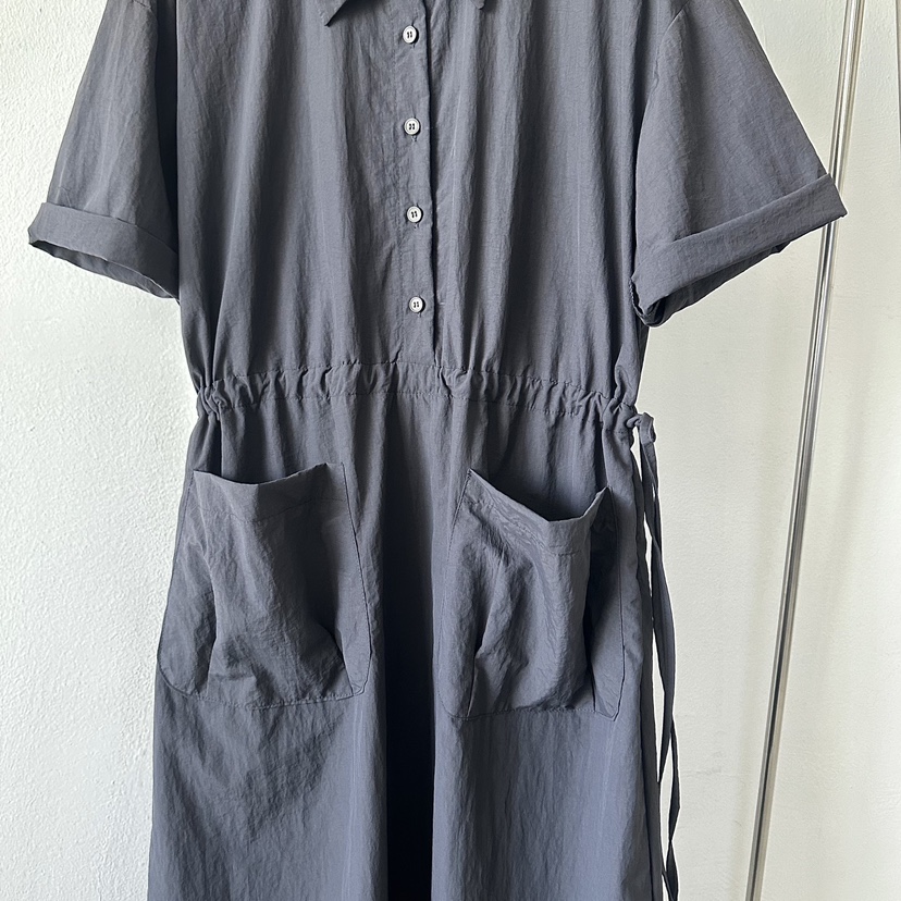 BONHEUR韓國直郵東大門代購女裝新品24春夏熱賣連衣裙口袋CHARMING連衣裙