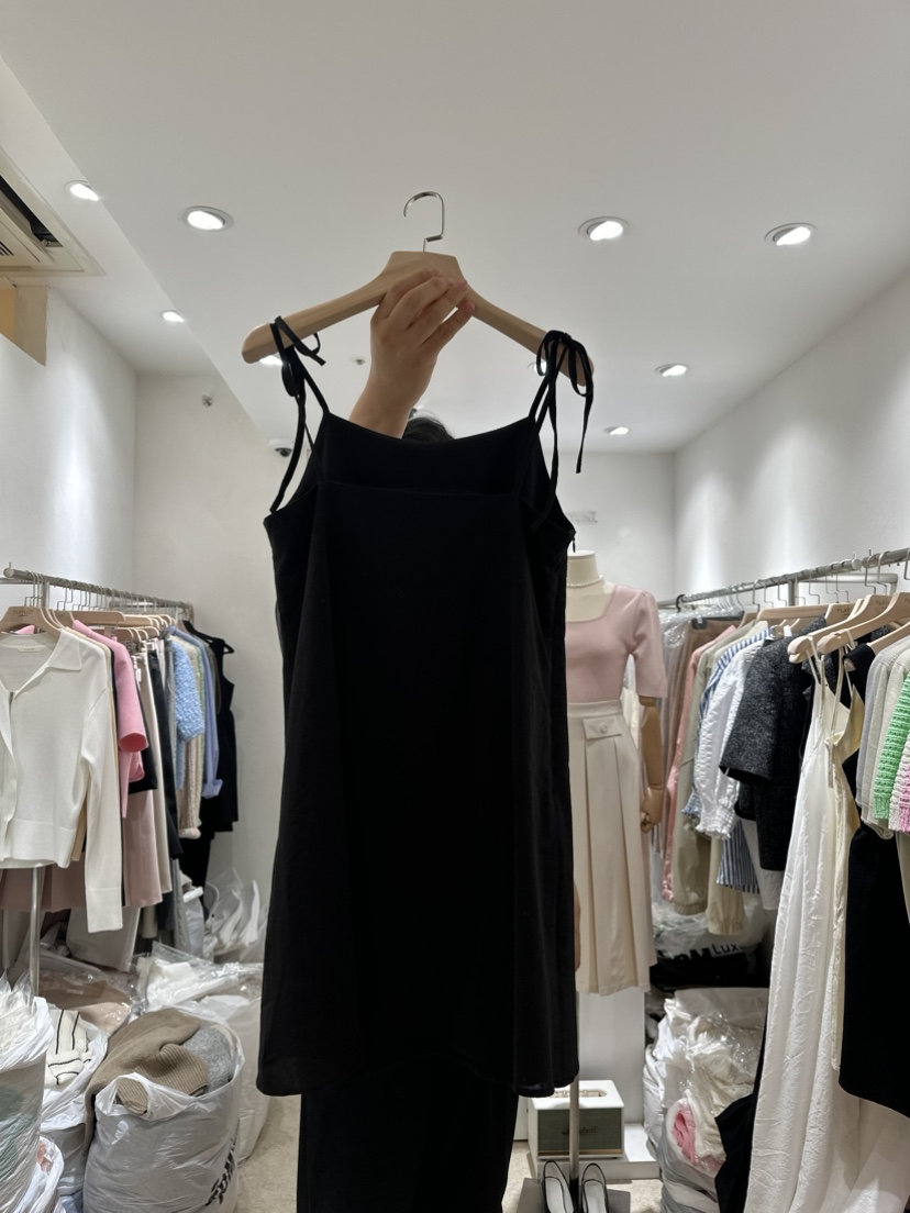 PLAYLIST韓國直郵女裝新品休閑熱賣時尚24春夏推薦連衣裙confetti連衣裙