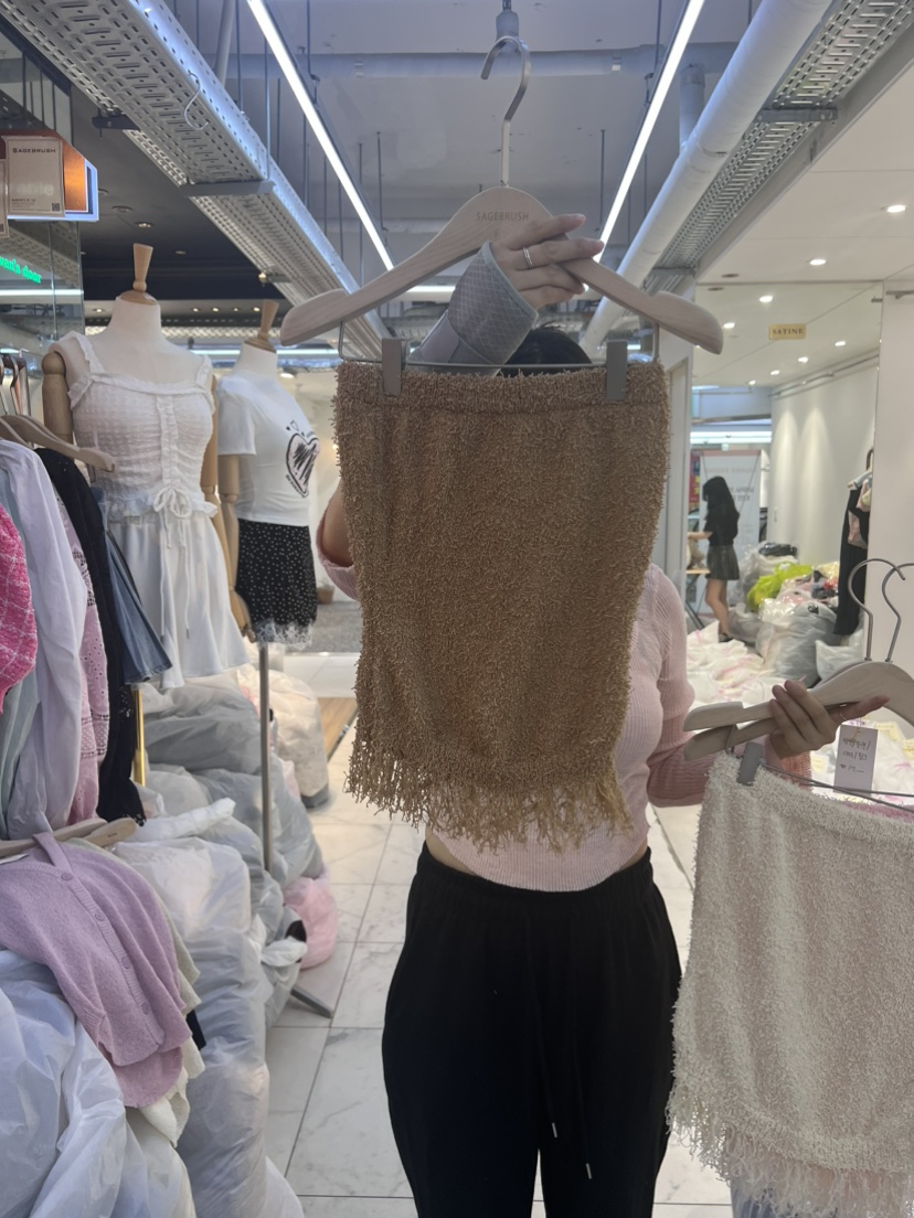 SAGE BRUSH韓國直郵東大門實拍女裝新品熱賣24春夏針織衫SAGE BRUSH針織衫