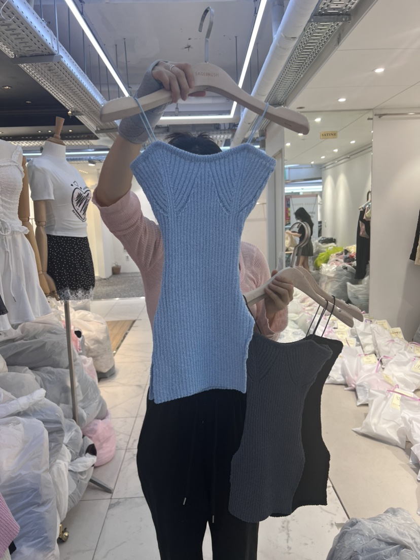 SAGE BRUSH直郵韓國代購女裝新款推薦人氣24春夏真品連衣裙SAGE BRUSH連衣裙圖色2