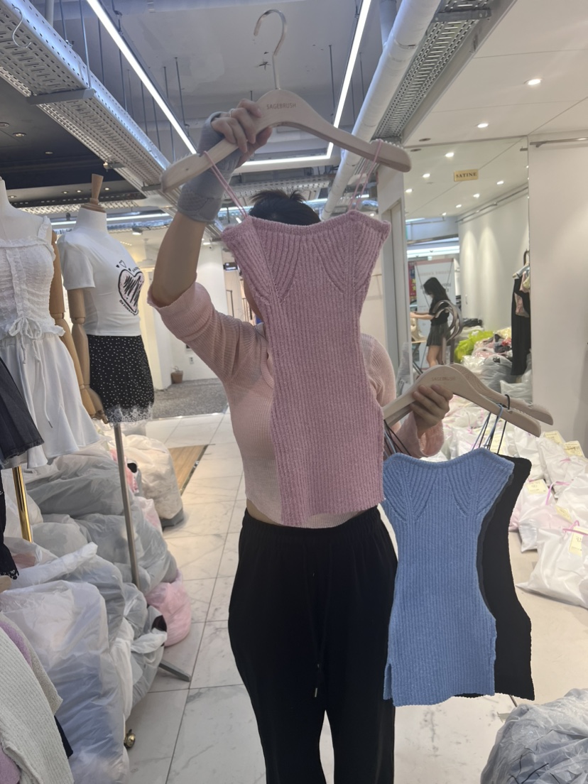 SAGE BRUSH直郵韓國代購女裝新款推薦人氣24春夏真品連衣裙SAGE BRUSH連衣裙圖色3