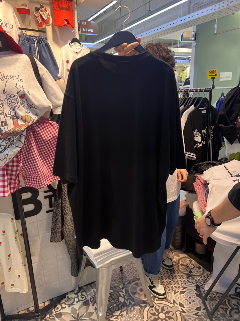 B-TYPE直郵韓國代購女裝新品職業時尚推薦人氣24春夏T恤B-TYPET恤