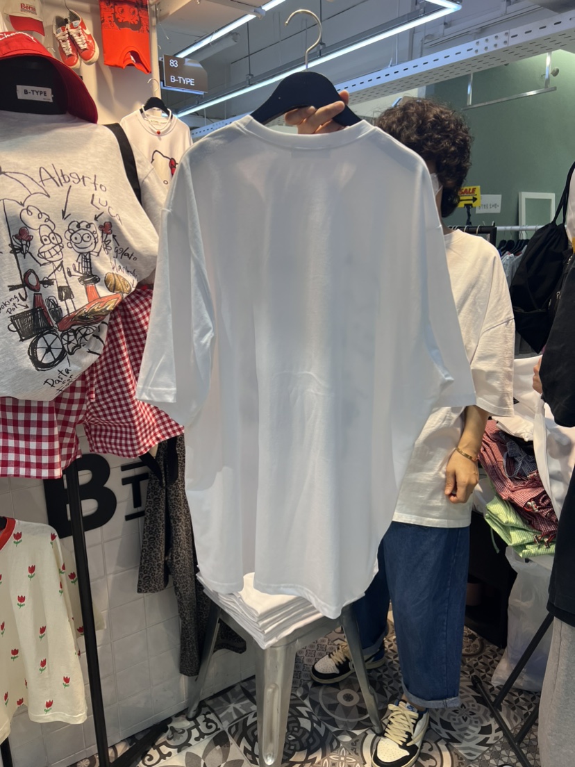 B-TYPE韓國直郵東大門代購女裝新品人氣24春夏休閑熱賣T恤B-TYPET恤
