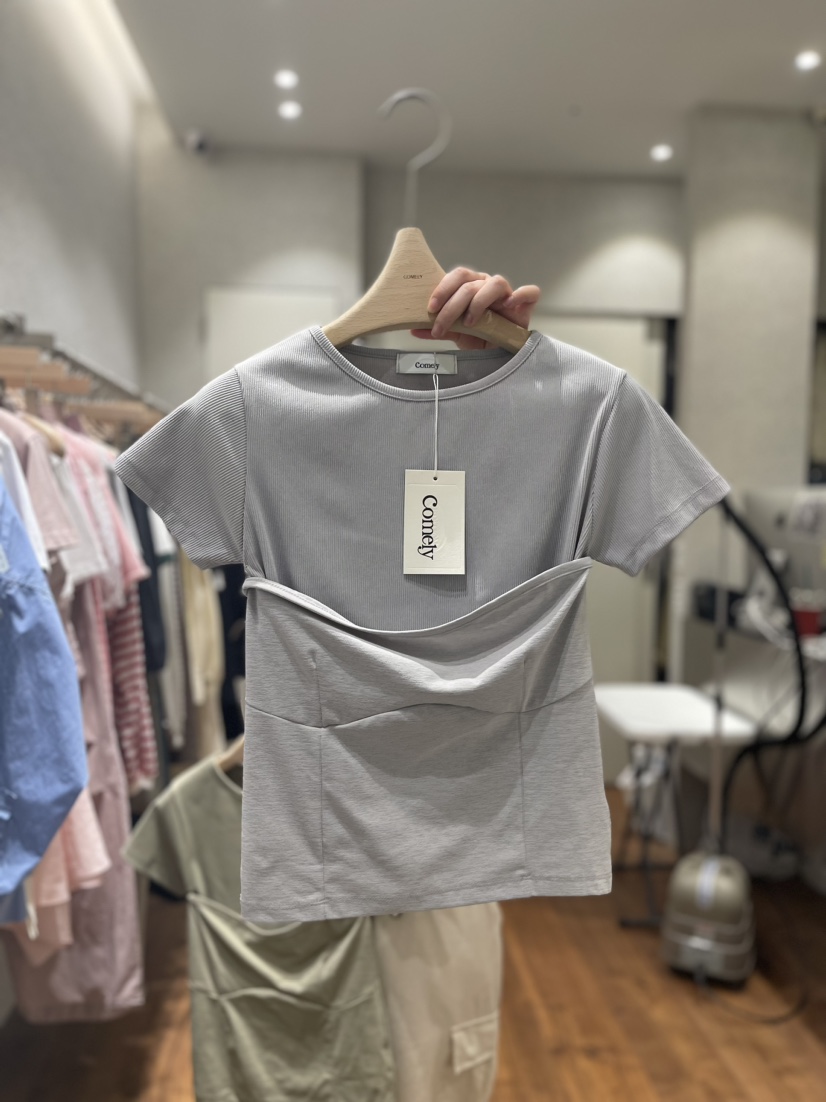 Comely直郵韓國代購女士新品24春夏熱賣時尚休閑套裝兩件套COMELY套裝圖色3