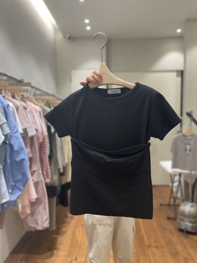 Comely直郵韓國代購女士新品24春夏熱賣時尚休閑套裝兩件套COMELY套裝圖色4