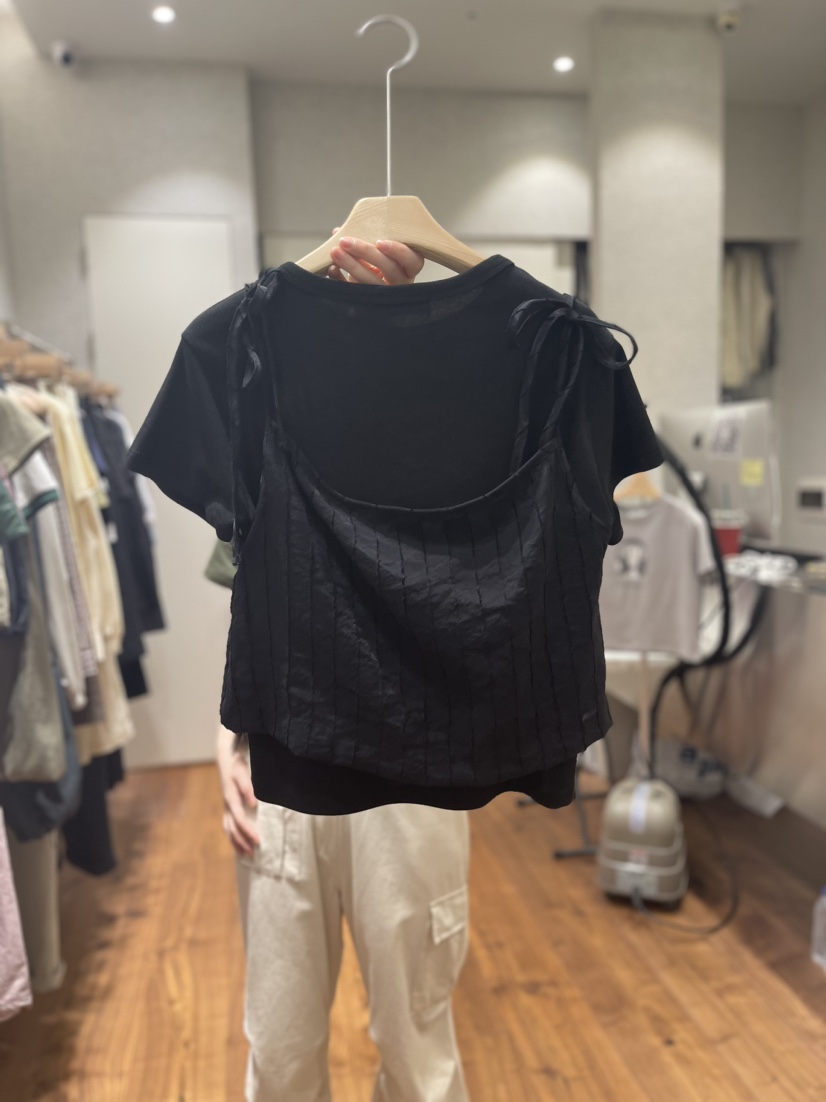 Comely直郵韓國代購女士新款24春夏熱賣吊帶背心不含內搭COMELY吊帶/背心