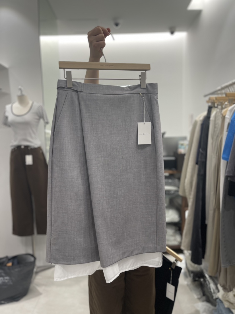 GRETA.Y直郵韓國代購女裝新品休閑真品職業24春夏推薦長裙GRETA.Y長裙圖色1