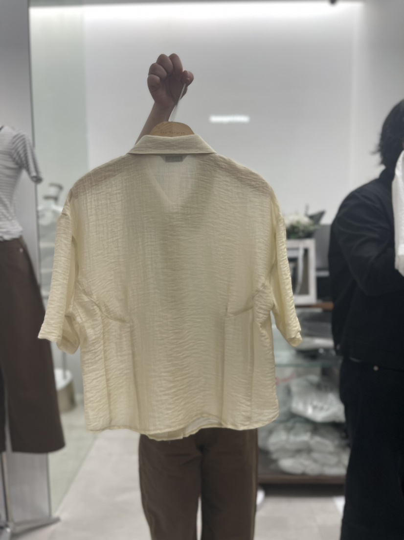 GRETA.Y直郵韓國代購女裝新品時尚24春夏真品襯衫蕾絲衫GRETA.Y襯衫/蕾絲衫