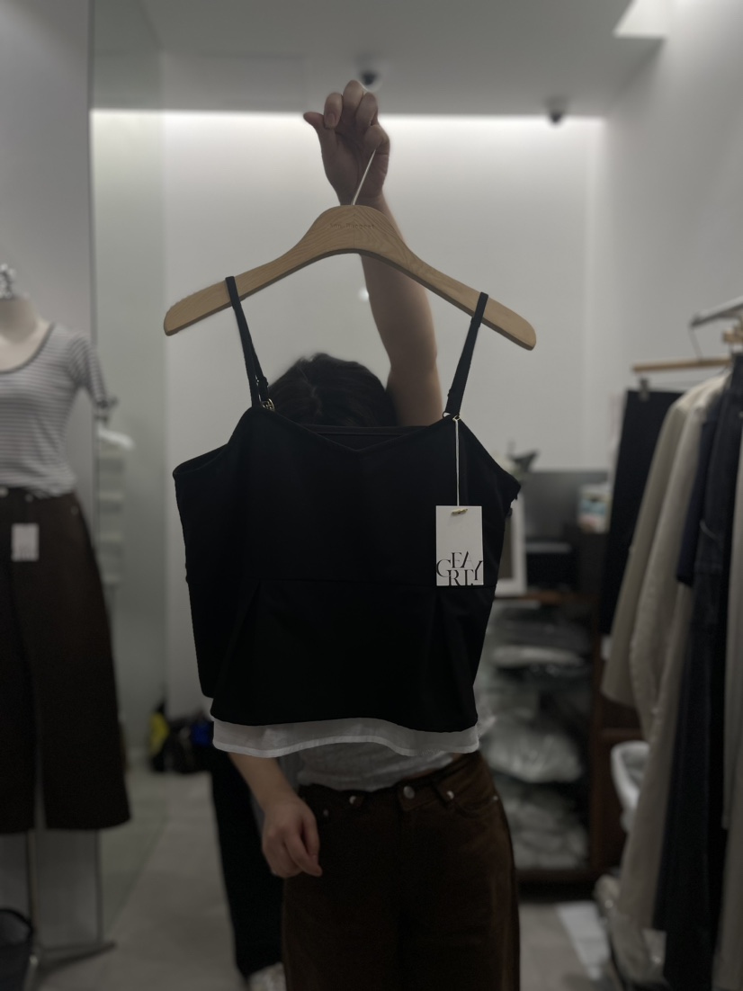 GRETA.Y韓國直郵女裝新款24春夏推薦休閑熱賣人氣吊帶背心GRETA.Y吊帶/背心圖色2