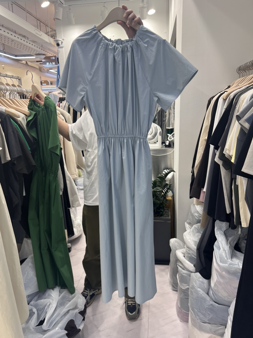 LOOSB直郵韓國代購女裝新款24春夏推薦真品人氣職業連衣裙LOOSB連衣裙圖色2
