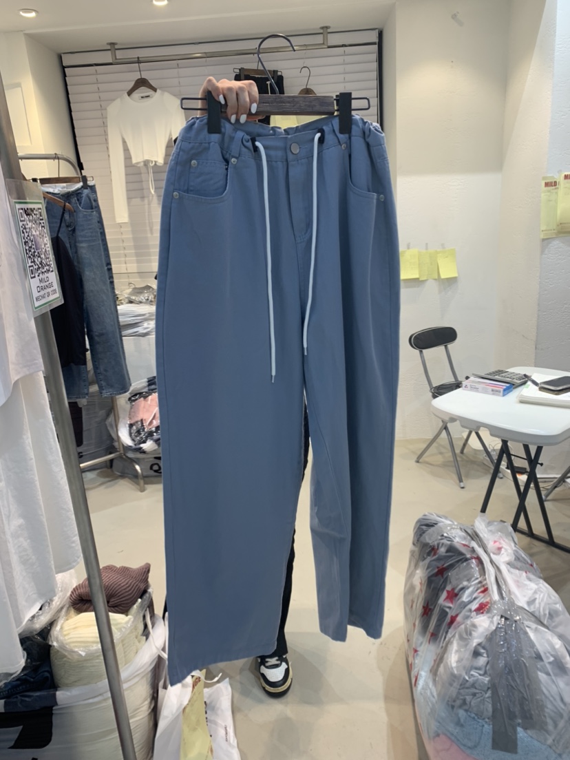 MILD ORANGE直郵韓國代購女裝新品熱賣休閑真品推薦休閑褲MILD ORANGE休閑褲圖色2