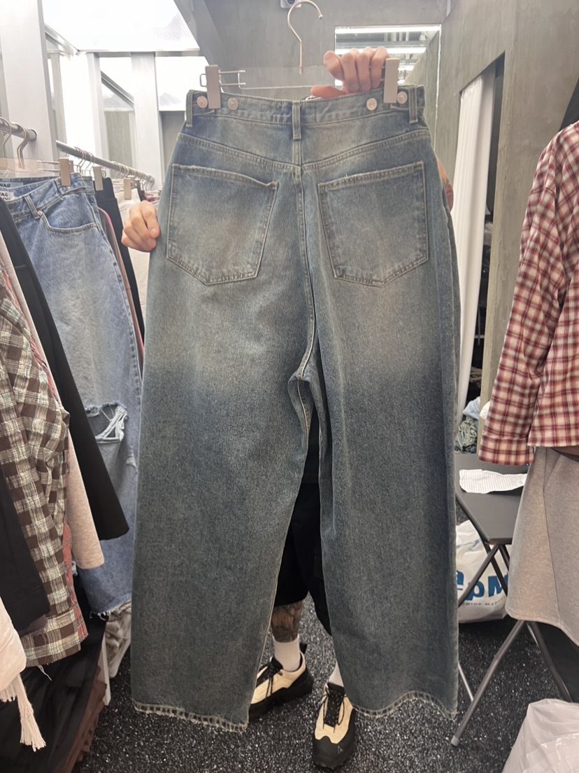 SWAG PRODUCT-男裝韓國直郵女裝新款人氣真品時尚牛仔褲復古SWAG PRODUCT-男裝牛仔褲