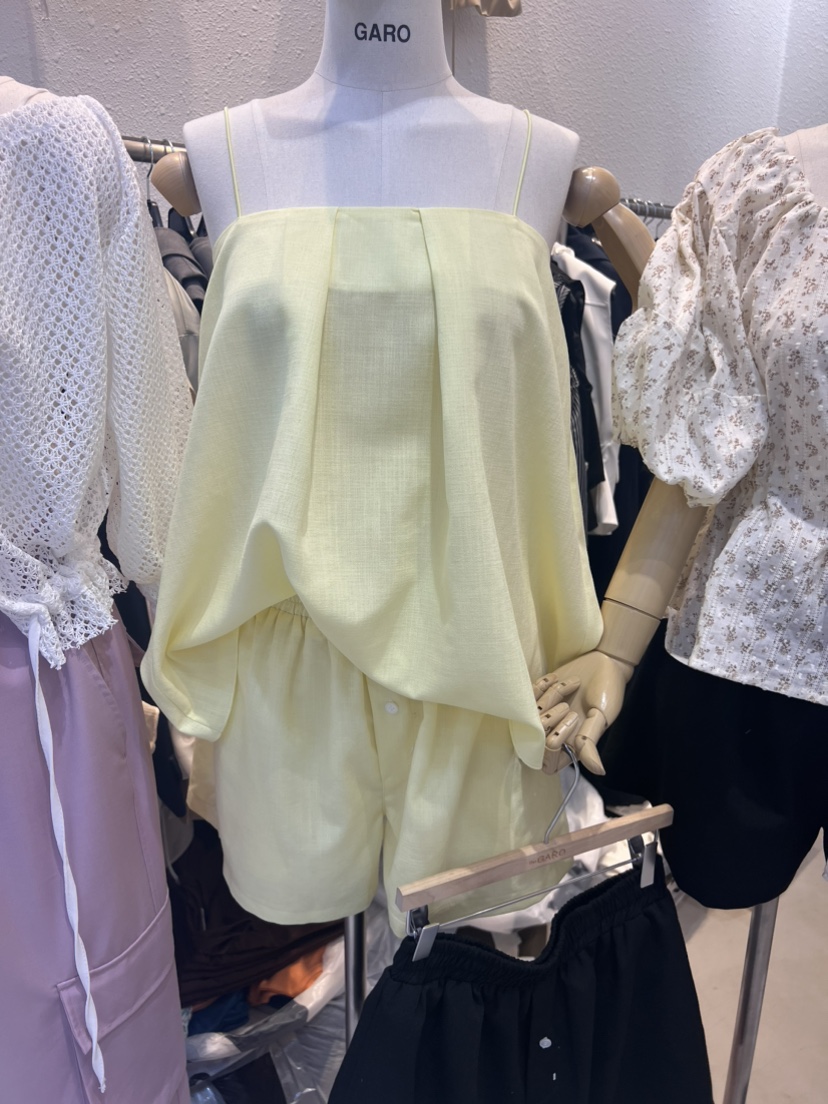 THE GARO韓國直郵女裝新品職業人氣休閑24春夏推薦吊帶背心HYPEARL吊帶/背心