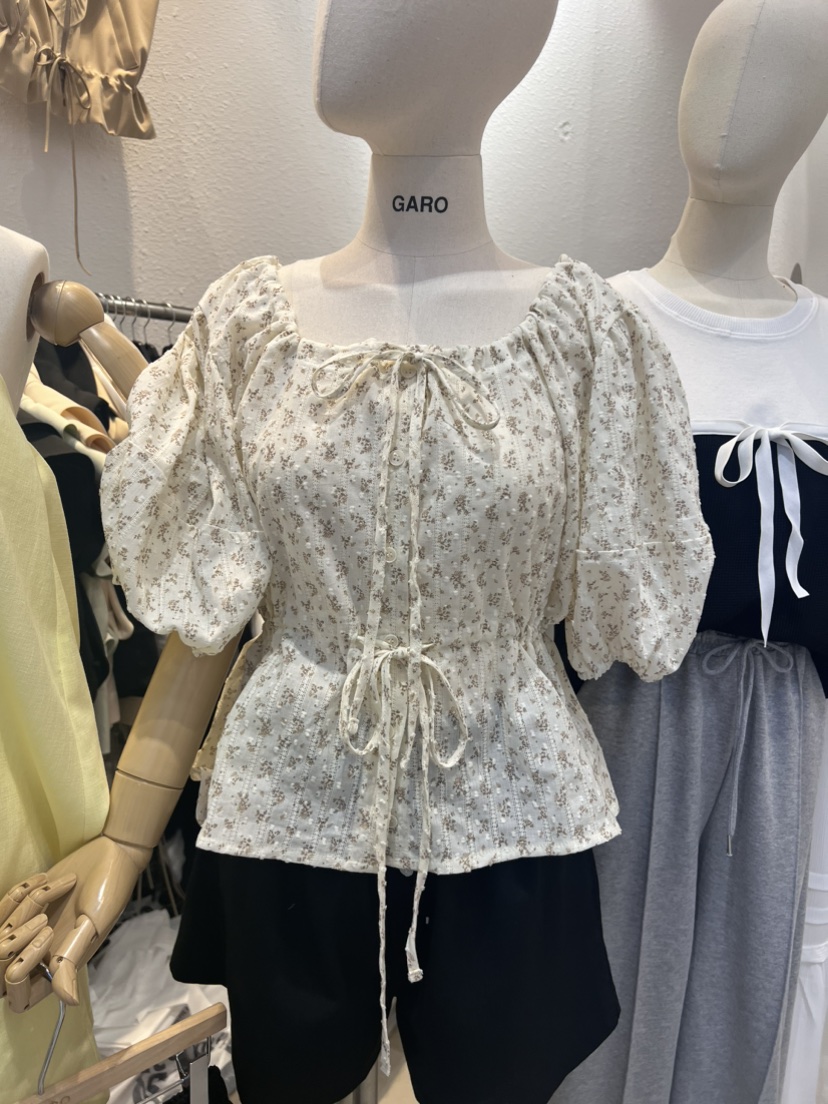 THE GARO韓國直郵東大門代購女裝新品休閑熱賣人氣襯衫蕾絲衫HYPEARL襯衫/蕾絲衫