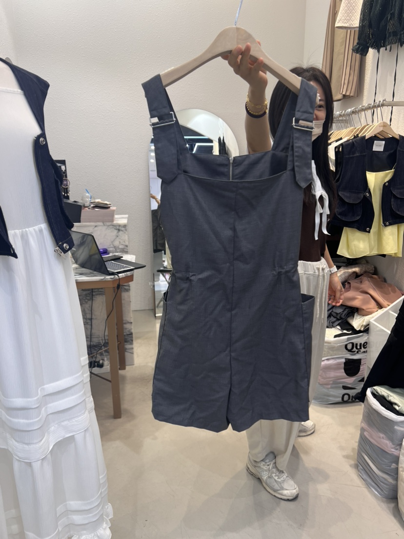 THE GARO直郵韓國代購女士新品24春夏熱賣休閑人氣連體褲HYPEARL連體褲
