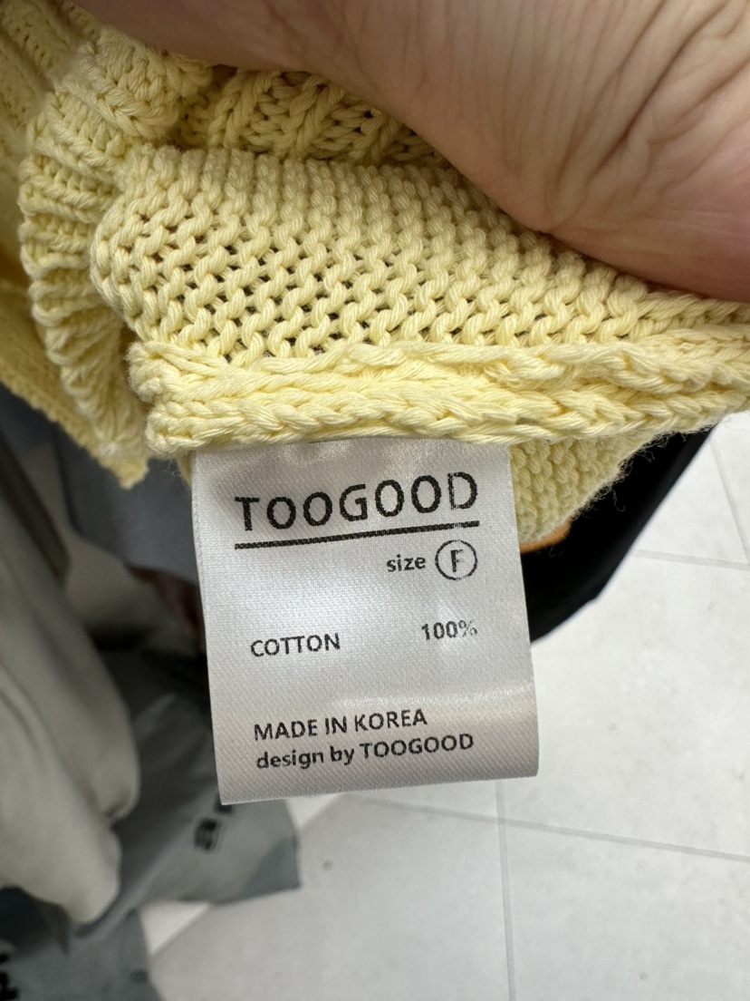 TOOGOOD直郵韓國代購女士新品職業推薦休閑熱賣人氣真品馬甲TOOGOOD馬甲