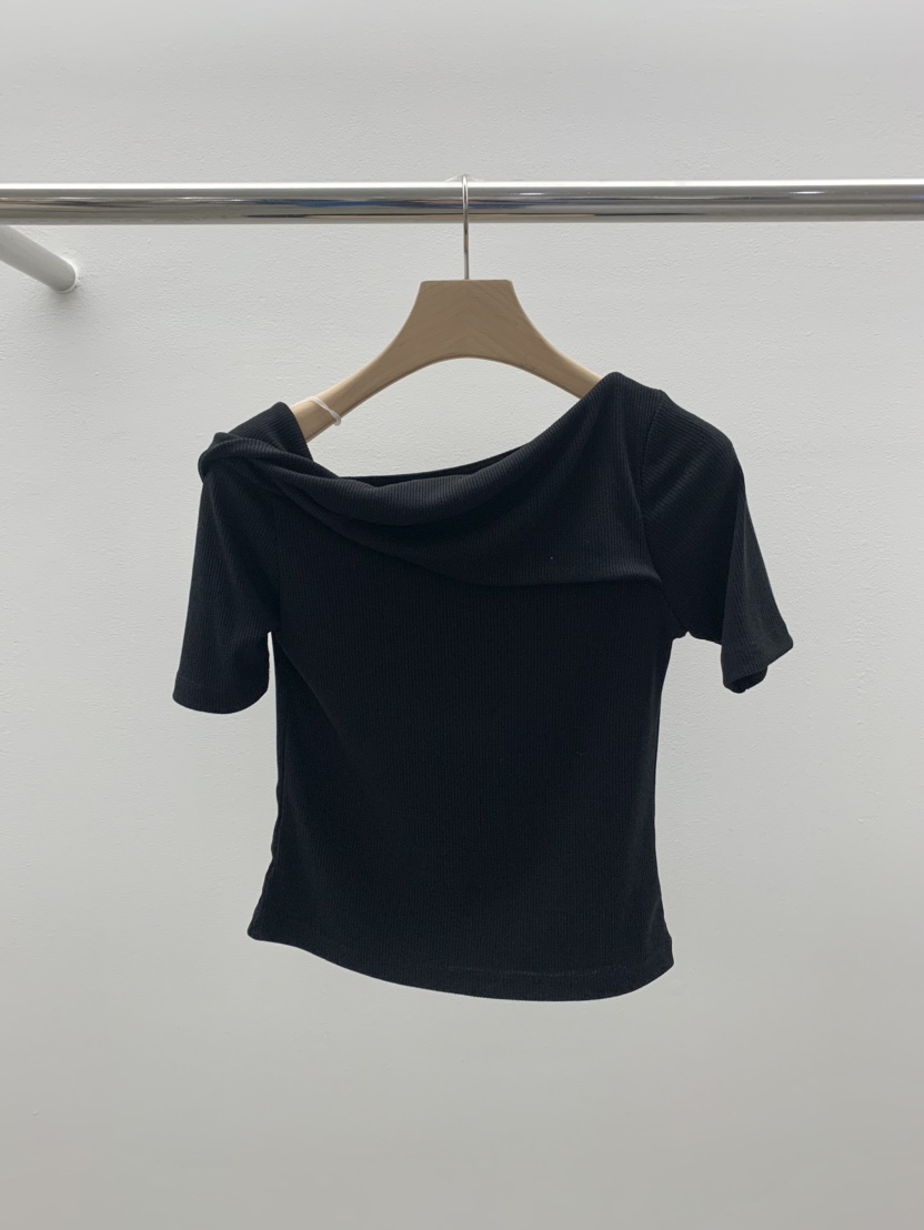 VIEW Y韓國直郵女裝新品職業推薦真品24春夏人氣時尚T恤VIEW YT恤圖色2