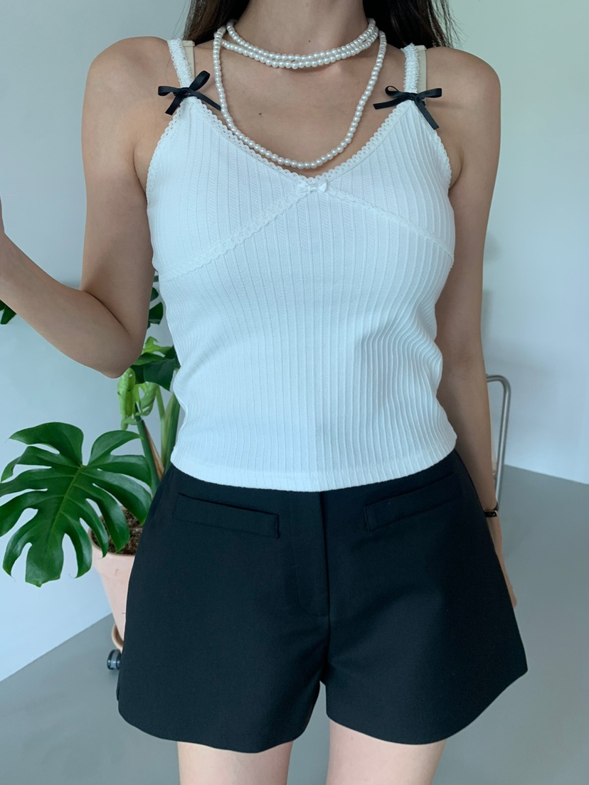 BANI BLUBH韓國直郵東大門代購女裝新品職業24春夏T恤蕾絲BANI BLUSHT恤
