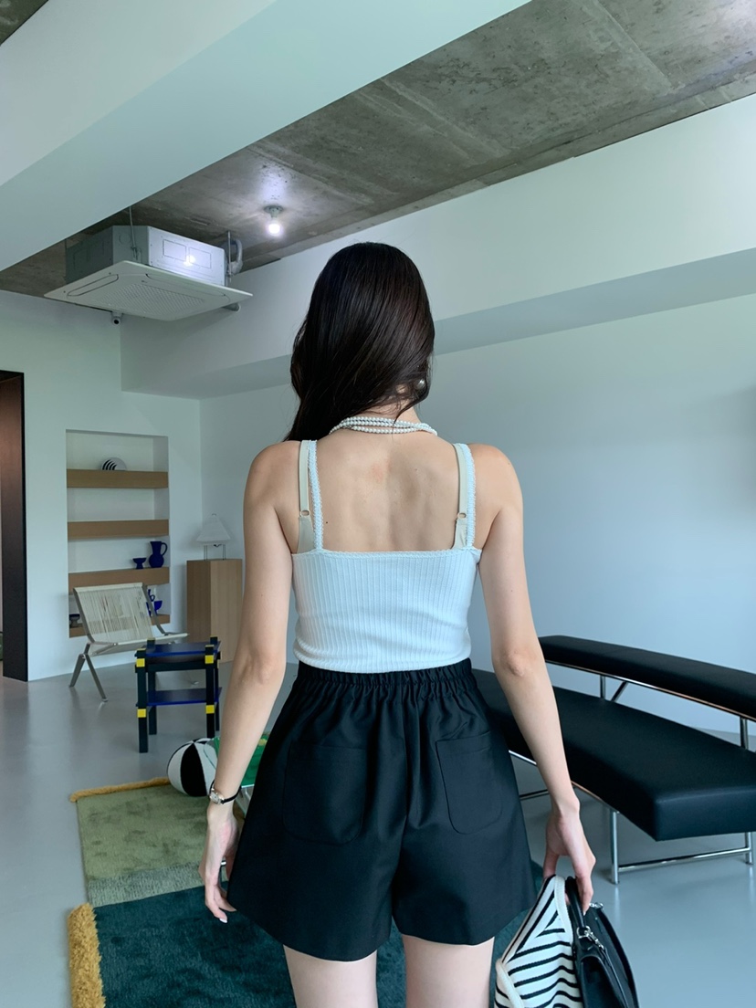 BANI BLUBH韓國直郵東大門代購女裝新品職業24春夏T恤蕾絲BANI BLUSHT恤