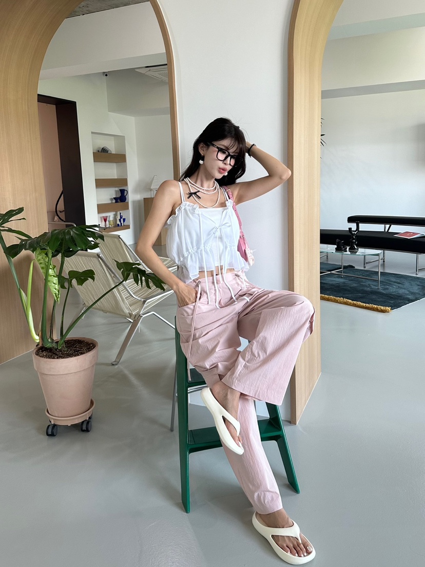 BANI BLUBH直郵韓國代購女裝新款推薦時尚休閑熱賣吊帶背心BABYTOUCH吊帶/背心