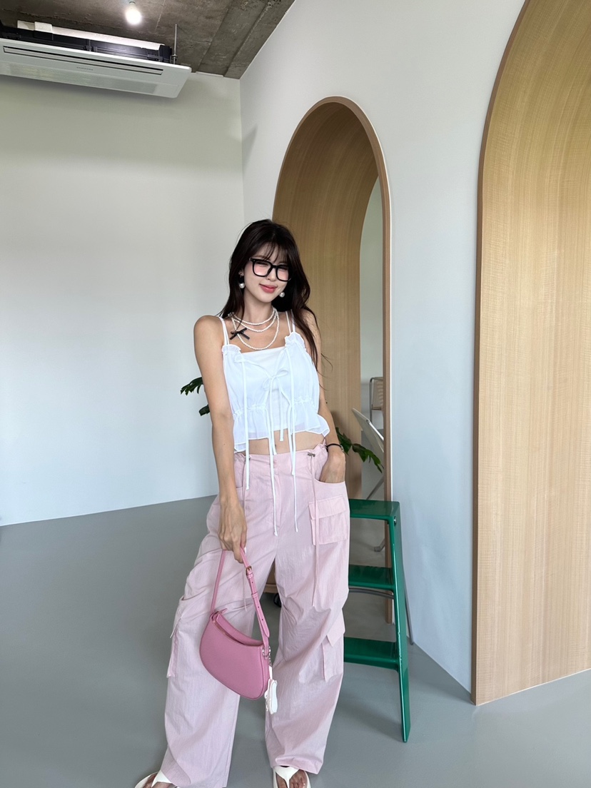 BANI BLUBH直郵韓國代購女裝新款推薦時尚休閑熱賣吊帶背心BABYTOUCH吊帶/背心