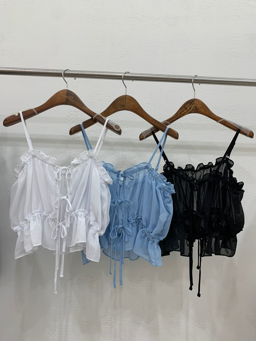 BANI BLUBH直郵韓國代購女裝新款推薦時尚休閑熱賣吊帶背心BABYTOUCH吊帶/背心