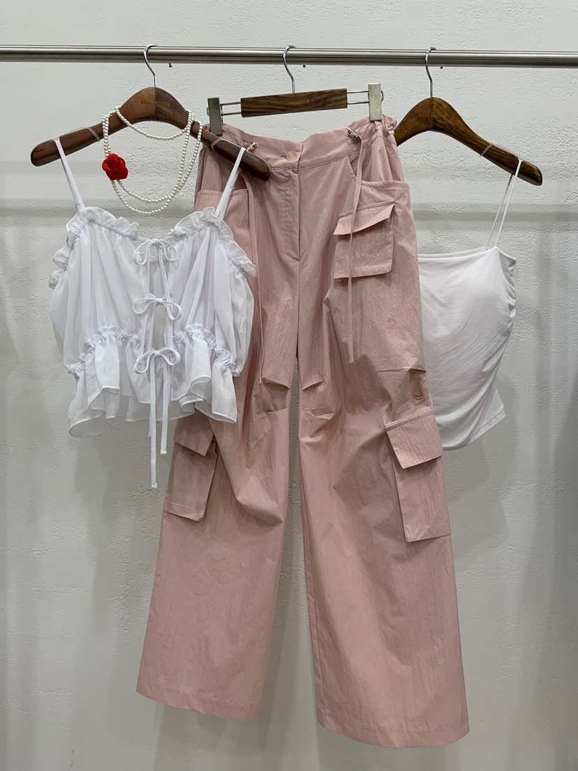 BANI BLUBH直郵韓國代購女裝新款推薦時尚休閑熱賣吊帶背心BABYTOUCH吊帶/背心