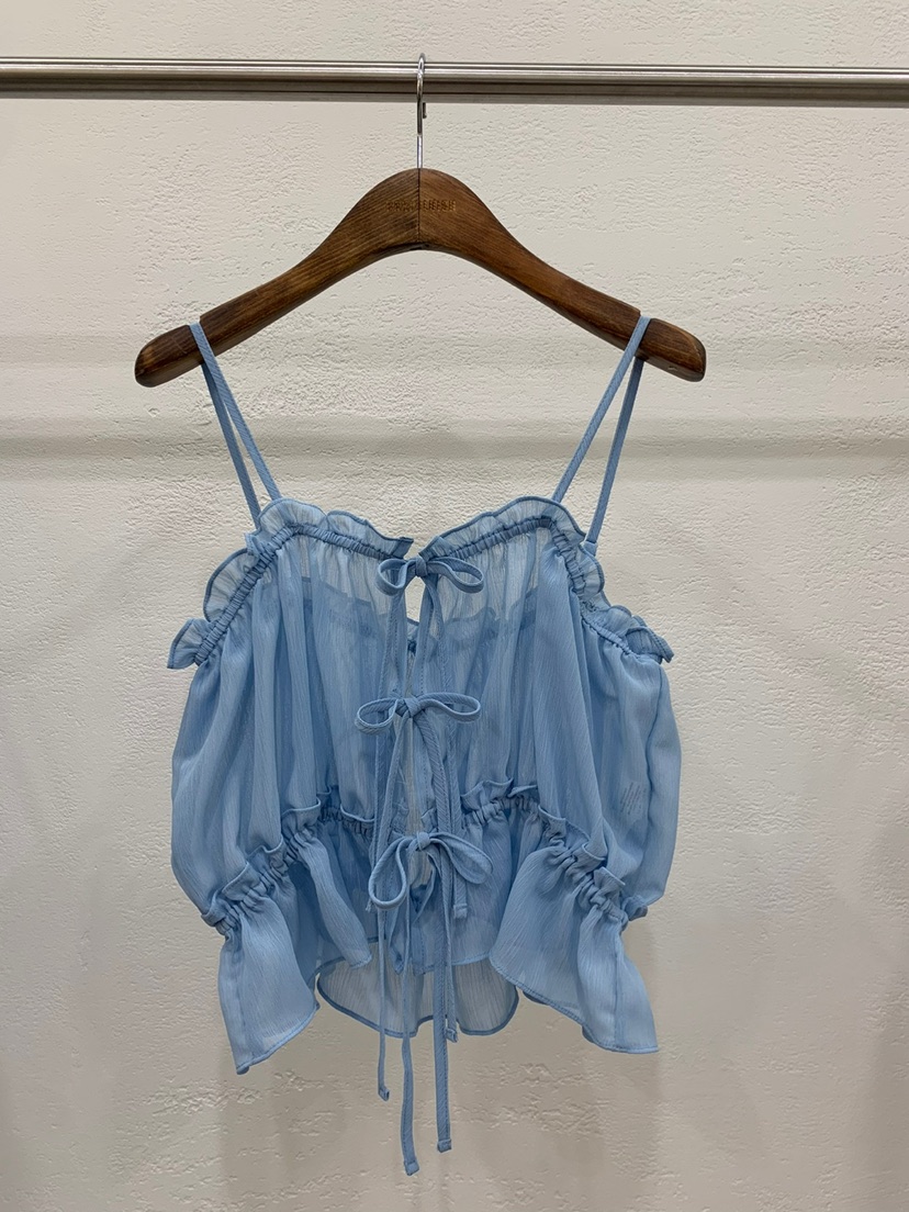 BANI BLUBH直郵韓國代購女裝新款推薦時尚休閑熱賣吊帶背心BABYTOUCH吊帶/背心圖色1