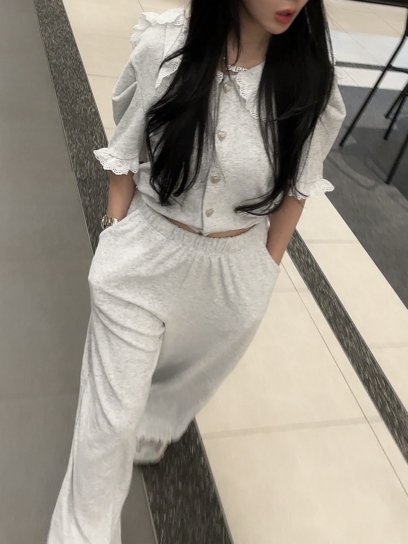 PALETTE直郵韓國代購女裝新款熱賣推薦真品職業休閑褲闊腿褲PALETTE休閑褲