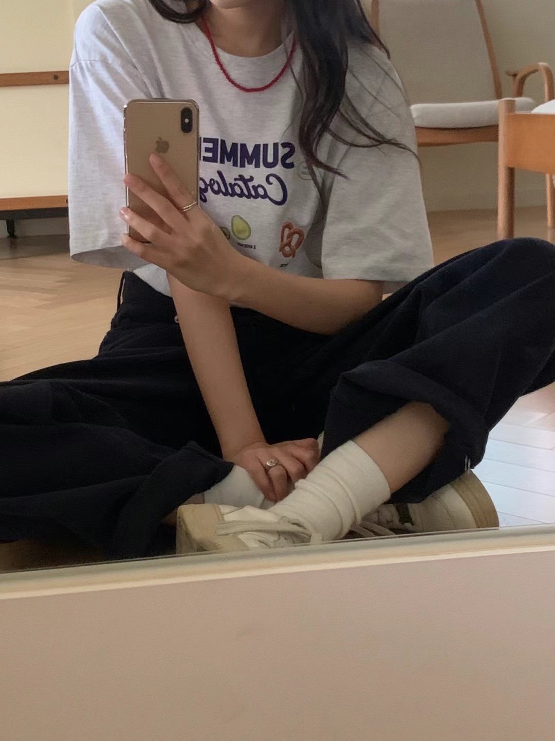 SALT.B韓國直郵東大門代購女裝新款時尚推薦休閑真品24春夏T恤SALT.BT恤