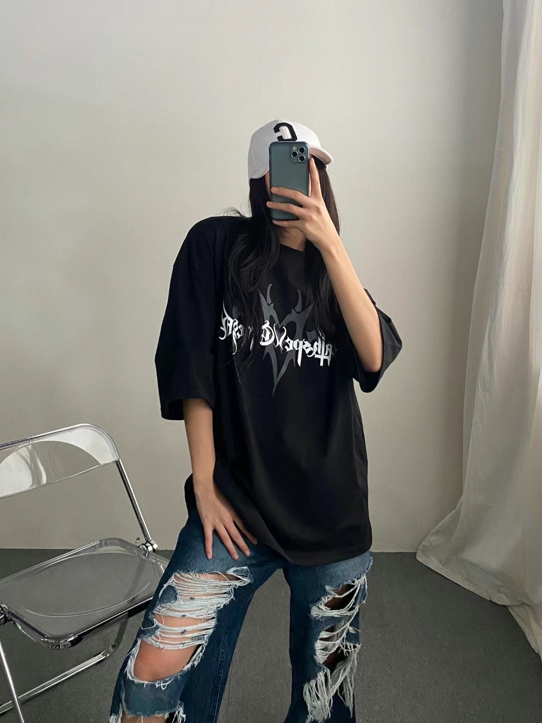 COVER FIT韓國直郵女裝新款時尚人氣真品休閑熱賣推薦24春夏T恤COVER FITT恤圖色2