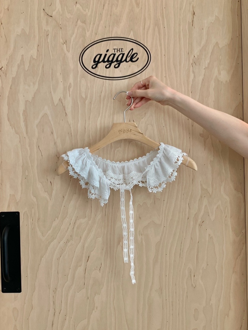 giggle直郵韓國代購女裝新款推薦熱賣真品休閑職業假領蕾絲COMP-(COME OPEN)假領