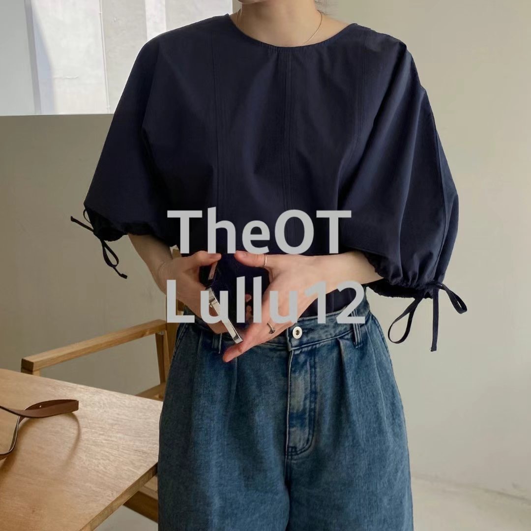 LULLU12-룰루12-OT韓國直郵女裝新款24春夏襯衫蕾絲衫LULLU12-룰루12-OT襯衫/蕾絲衫圖色2