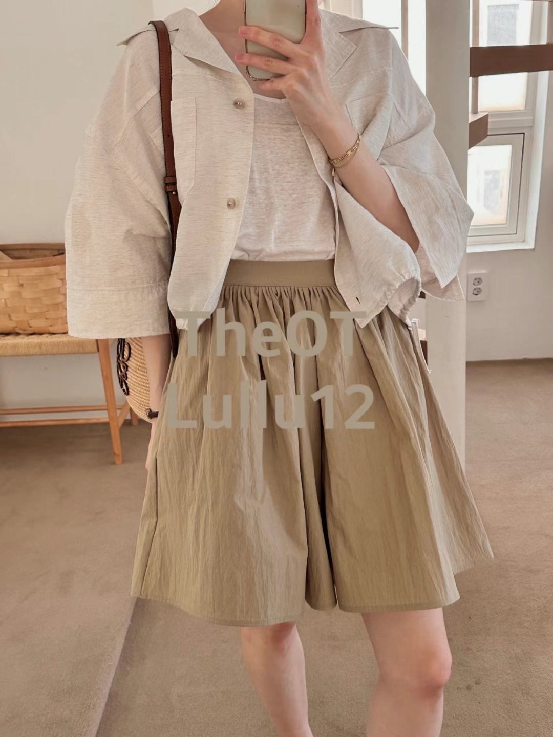 LULLU12-룰루12-OT韓國直郵東大門代購女裝新品時尚短褲LULLU12-룰루12-OT短褲圖色3