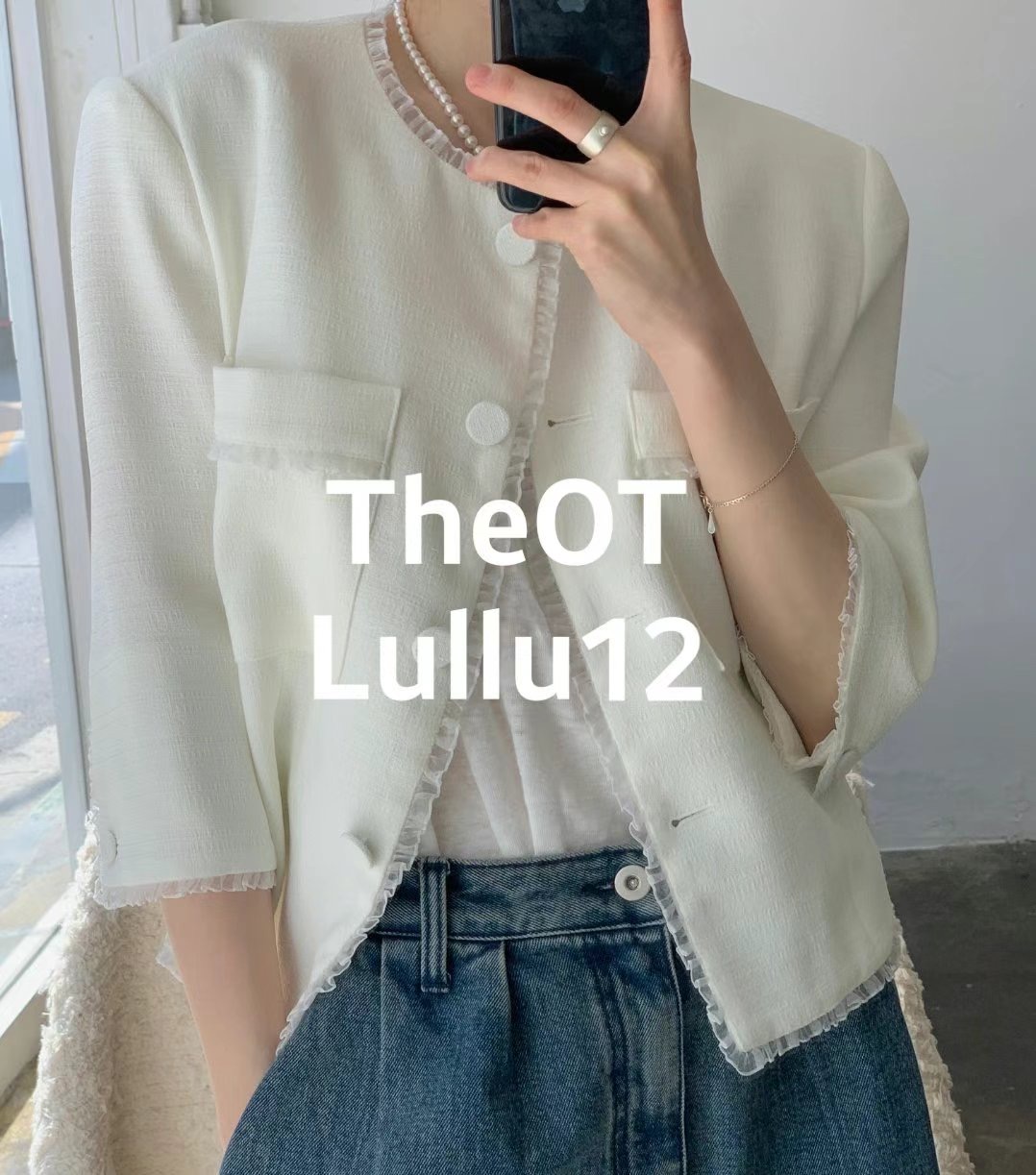 LULLU12-룰루12-OT韓國直郵東大門實拍女裝新款職業夾克LULLU12-룰루12-OT夾克圖色3