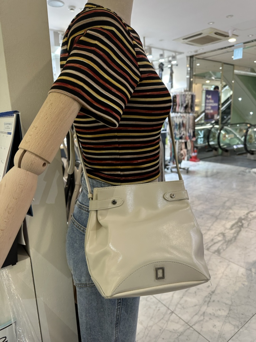 LAMPAS直郵韓國代購女裝新品24春夏職業真品熱賣單肩斜跨包LAMPAS單肩/斜跨包圖色3