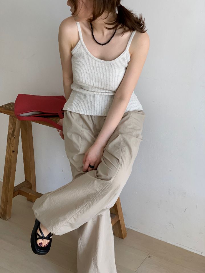 MARE韓國直郵東大門代購女裝新款24春夏人氣真品吊帶背心MARE吊帶/背心