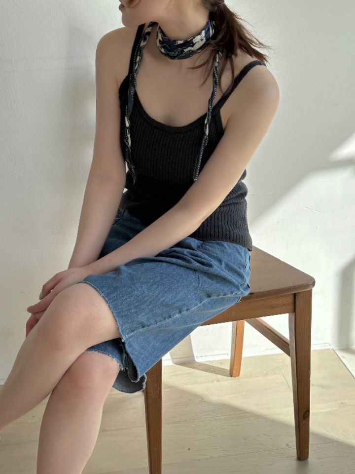 MARE韓國直郵東大門代購女裝新款24春夏人氣真品吊帶背心MARE吊帶/背心