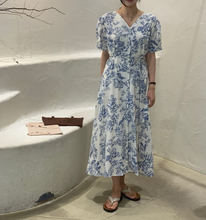 MILUI韓國直郵東大門代購女裝新品人氣休閑真品熱賣職業連衣裙MILUI連衣裙