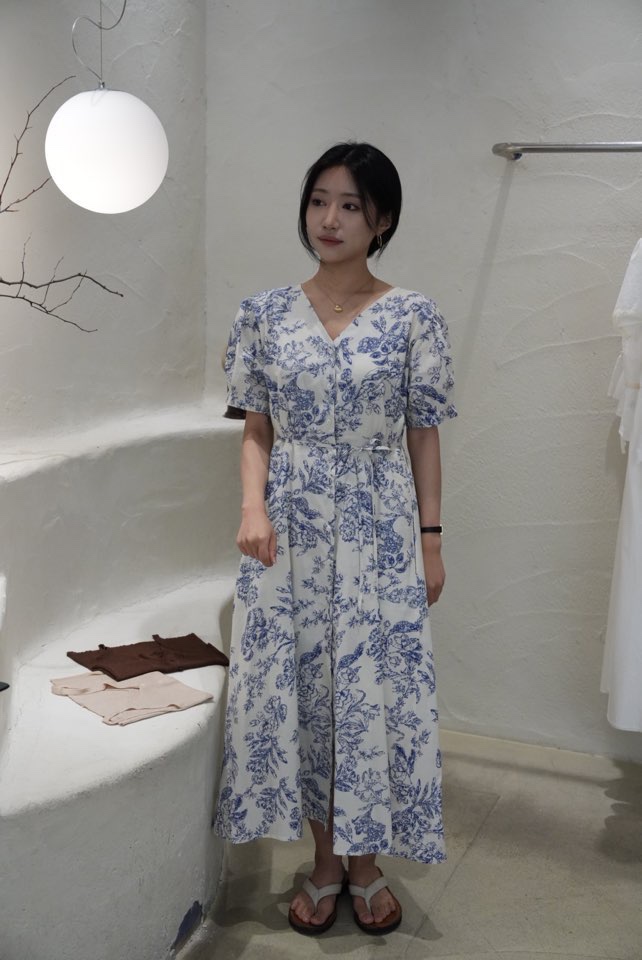 MILUI韓國直郵東大門代購女裝新品人氣休閑真品熱賣職業連衣裙MILUI連衣裙