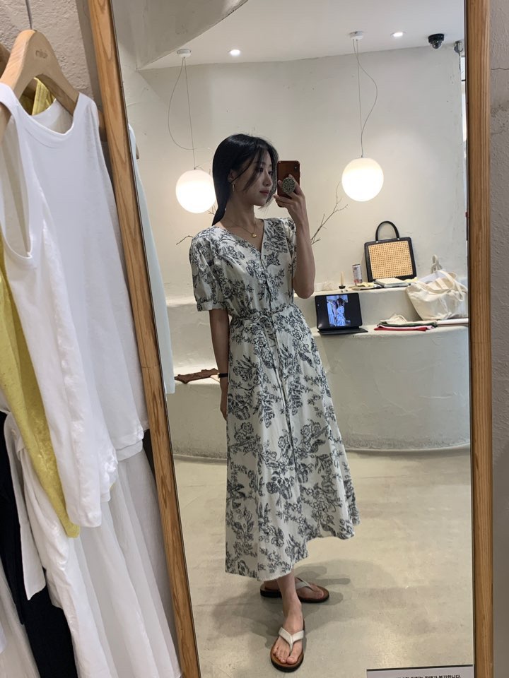 MILUI韓國直郵東大門代購女裝新品人氣休閑真品熱賣職業連衣裙MILUI連衣裙