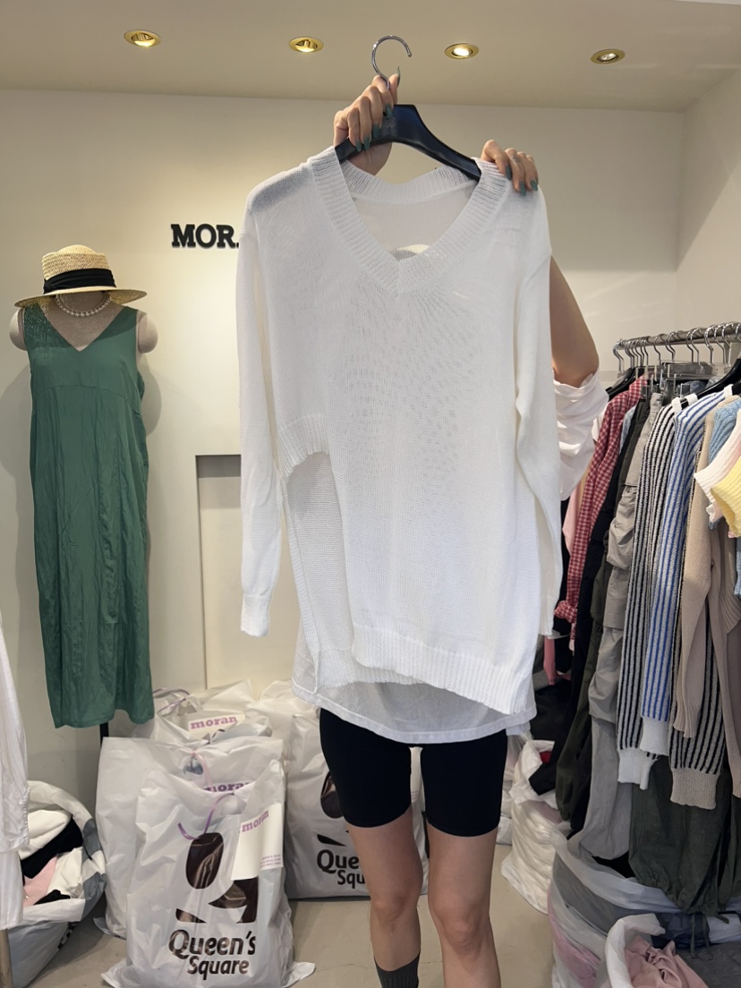 MORAN韓國直郵東大門代購女裝新品人氣時尚真品熱賣職業針織衫MORAN/MOSCO針織衫圖色2