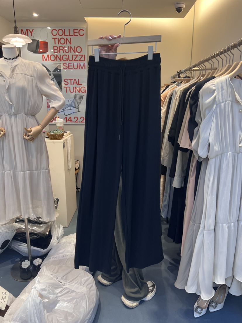 NEROLI韓國直郵東大門實拍女裝新品休閑職業推薦休閑褲綁帶HUAHUA休閑褲