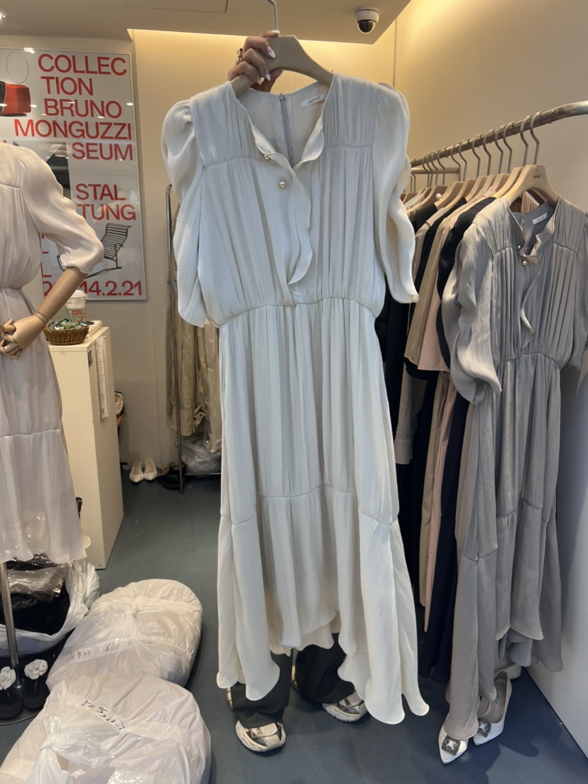 NEROLI韓國直郵東大門實拍女裝新品推薦24春夏休閑連衣裙HUAHUA連衣裙圖色2