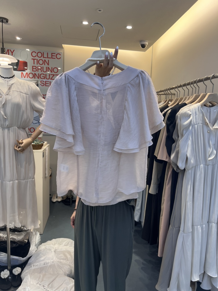 NEROLI韓國直郵東大門實拍女裝新品真品熱賣人氣襯衫蕾絲衫HUAHUA襯衫/蕾絲衫