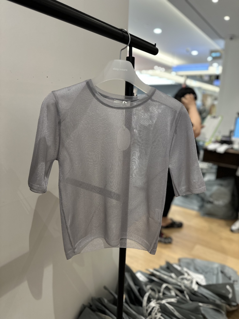 WE ARE/WELOVER韓國直郵女裝新品時尚人氣職業休閑推薦T恤SHOP_WE ARET恤圖色1