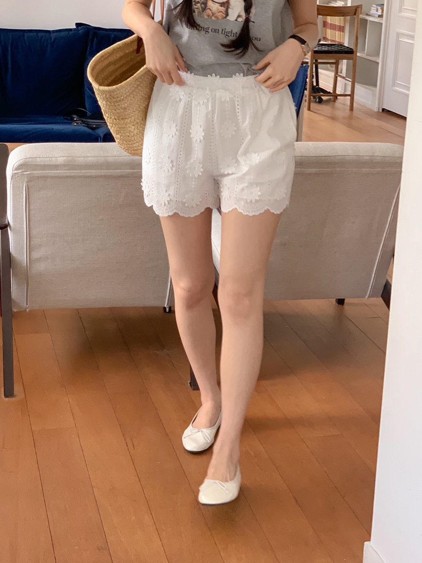 YES直郵韓國代購女裝新款人氣職業24春夏休閑熱賣推薦短褲YES短褲